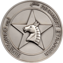 Médaille  du 4ème Régiment Etranger – Castelnaudary