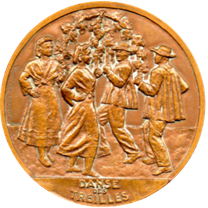 Médaille  de la danse des treilles – Carcassonne