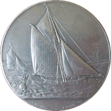 Médaille  de la Société nautique de Narbonne