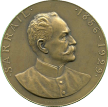 Médaille  du Général Maurice Paul Emmanuel Sarrail