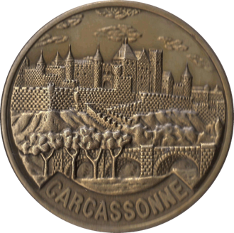 Médaille  de la commune de Carcassonne