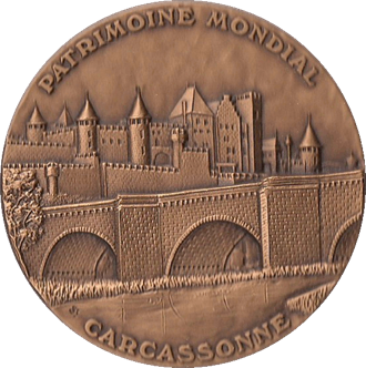 Médaille  de la commune de Carcassonne