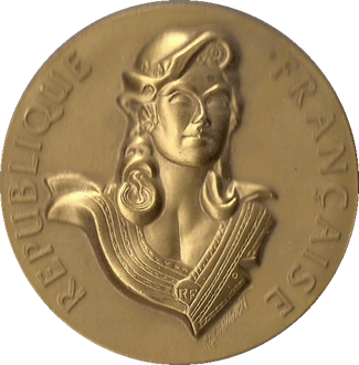 Médaille  de la commune de Souilhe