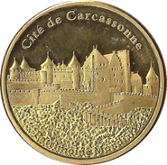 Médaille souvenir – Porte d’Aude – Carcassonne