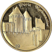 Médaille souvenir – Porte narbonnaise – Carcassonne
