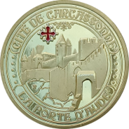 Médaille souvenir – Porte d’Aude – Carcassonne