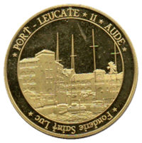 Médaille souvenir – Le port – le ponton – Port Leucate