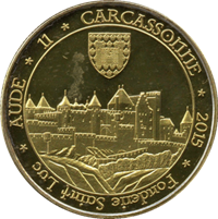 Médaille souvenir – Cité – Château comtal – Carcassonne