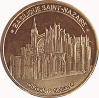 Médaille souvenir – Saint Nazaire – Carcassonne