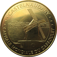 Médaille souvenir – Capitale du cassoulet – 2018 – Castelnaudary