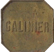 Jeton de 20 c – Galinier – Carcassonne