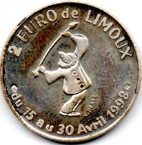 Jeton de 2 euro – Limoux