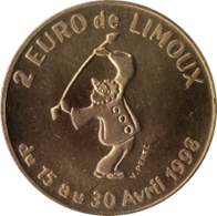 Jeton de 2 euro – Limoux