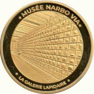Médaille souvenir – Musée Narbo via – Narbonne