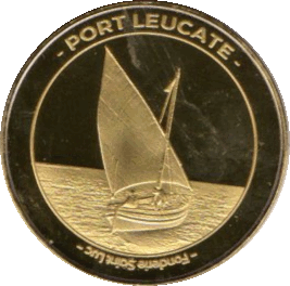 Médaille souvenir – Voilier – Port Leucate